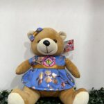 Osita “Profesora Especial” – Peluche Personalizado con Vestido Floral